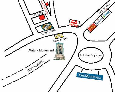 Appartement de vacances /en/au Istanbul - Beyoglu (Istanbul)ou appartement ou maison de vacances