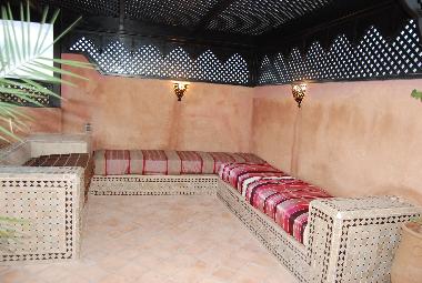 Salon de terrasse pour des soir�es sous la belle �toile