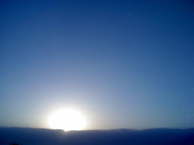 TERRASSE: LEVER DU SOLEIL