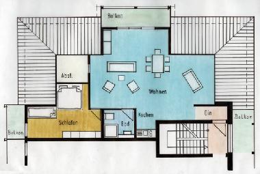 Appartement de vacances �/en/au Ostseebad Sellin (Ostsee-Inseln)ou appartement ou maison de vacances