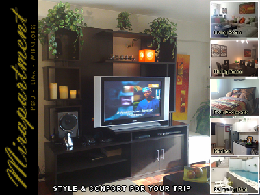 Appartement de vacances �/en/au MIRAFLORES (Lima)ou appartement ou maison de vacances