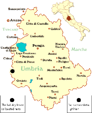 Maison de vacances �/en/au allerona (Terni)ou appartement ou maison de vacances