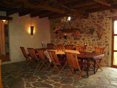 La table dans la cuisine d