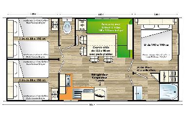 Chalet /en/au Jard Sur Mer (Vende)ou appartement ou maison de vacances