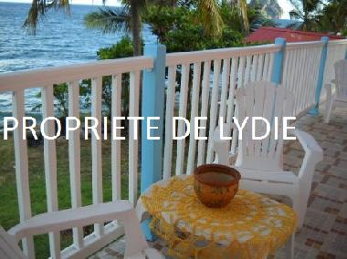 vue sur mer depuis la terrasse