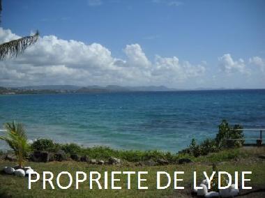 vue depuis la terrasse et le jardin/parc