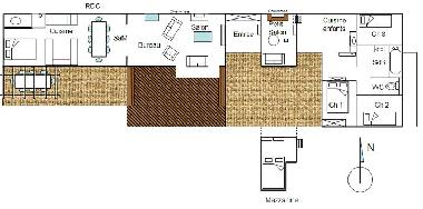 plan de la maison