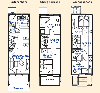 Maison de vacances /en/au Rheinsberg (Mecklenburgische Seenplatte)ou appartement ou maison de vacances