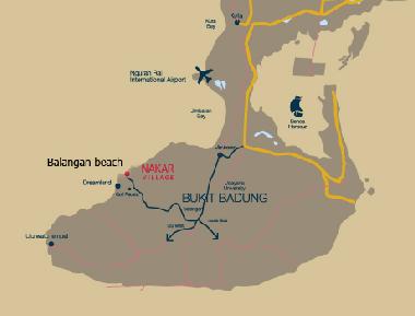 Maison de vacances �/en/au Balangan beach (Bali)ou appartement ou maison de vacances