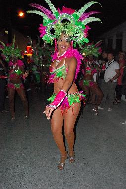 Pendant le carnaval � Grand Case