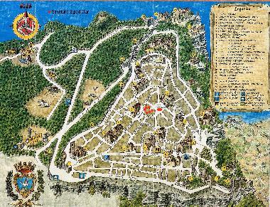 Carte de la ville