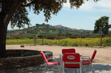 Vue panoramique de la terrasse