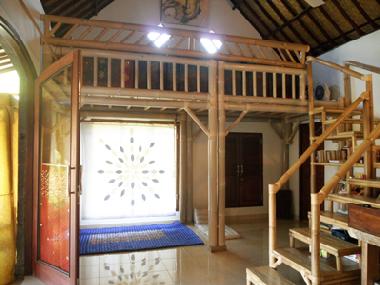 Dessous mezzanine 2 couchages