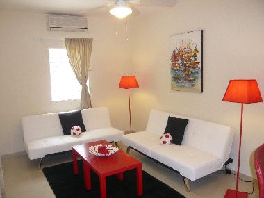 salon-chambre avec 2 lits-sofas, communique avec votre master suite