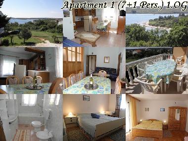 Appartement de vacances �/en/au Medulin (Istarska)ou appartement ou maison de vacances