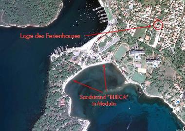Bateau �/en/au Medulin (Istarska)ou appartement ou maison de vacances