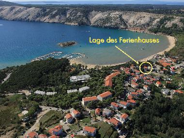 Appartement de vacances �/en/au Lopar (Licko-Senjska)ou appartement ou maison de vacances
