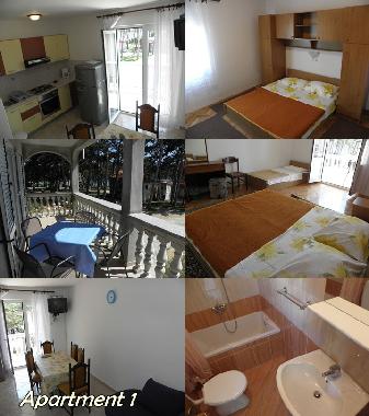 Appartement de vacances �/en/au Lopar (Licko-Senjska)ou appartement ou maison de vacances