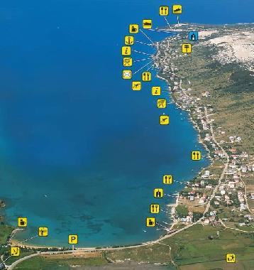 Appartement de vacances �/en/au Stara Novalja (Licko-Senjska)ou appartement ou maison de vacances
