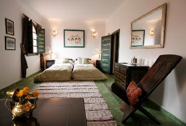 Chambre avec petit d�jeuner �/en/au marrakech (Marrakech)ou appartement ou maison de vacances