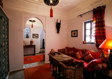 Chambre avec petit d�jeuner �/en/au marrakech (Marrakech)ou appartement ou maison de vacances