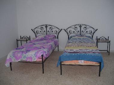 une des 4 chambres � coucher � 2 lits