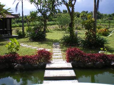 entr�e maison , c�t� rizi�res