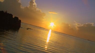 Coucher de soleil magique