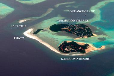 Maison de vacances /en/au Guraidhoo (Thaa)ou appartement ou maison de vacances