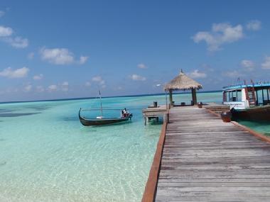 Maison de vacances /en/au Guraidhoo (Thaa)ou appartement ou maison de vacances
