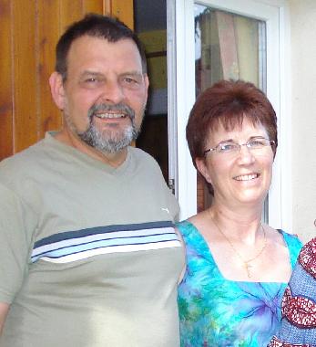 Bernd et Christiane Sicken,les propri�taires du domaine