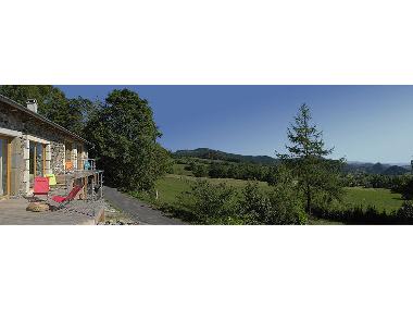 vue du balcon/ de la terrasse