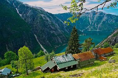 Maison de vacances �/en/au Eidfjord (Hordaland)ou appartement ou maison de vacances