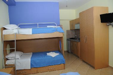 Chambre avec petit d�jeuner �/en/au Sarti (Chalkidiki)ou appartement ou maison de vacances
