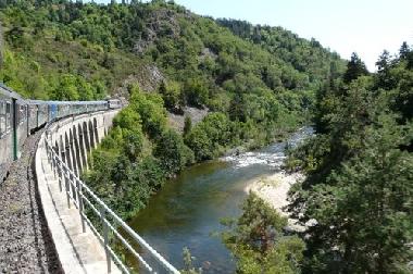train toursitique gorges de l