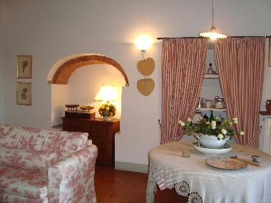 Appartement de vacances /en/au Cortona (Arezzo)ou appartement ou maison de vacances