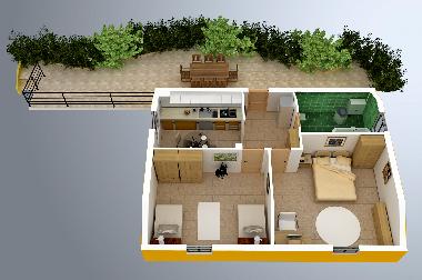 Maison de vacances �/en/au Dubrovnik (Dubrovacko-Neretvanska)ou appartement ou maison de vacances