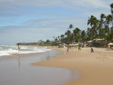 La plage en face de la Villa Cactus