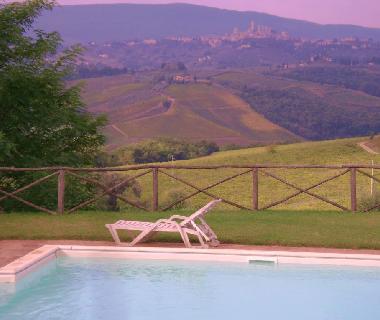 Appartement de vacances /en/au Casaglia di San Gimignano (Siena) (Siena)ou appartement ou maison de vacances