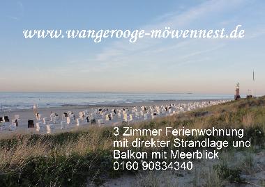 Appartement de vacances /en/au Wangerooge (Ostfriesische Inseln)ou appartement ou maison de vacances