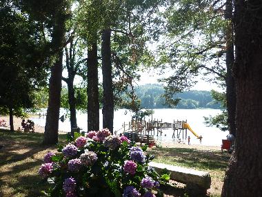 Lac des Montagnes, cote baignade
