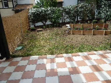 Jardin devant la maison 