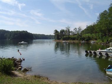 Bord du lac  100 m du chalet