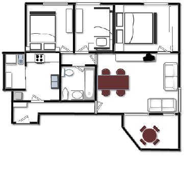 Appartement de vacances /en/au El Vendrell (Tarragona)ou appartement ou maison de vacances