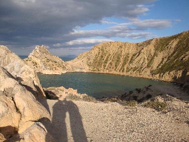 vue vers la reserve naturelle de marsadar et sa plage