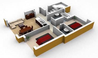 Maison de vacances �/en/au Oasis (Burgas)ou appartement ou maison de vacances