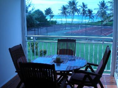 vue de la terrasse