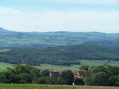 Vue du gte