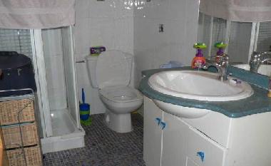 salle de bain avec douche