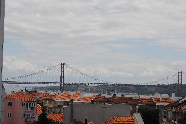 Vue  partir des fentres du salon 